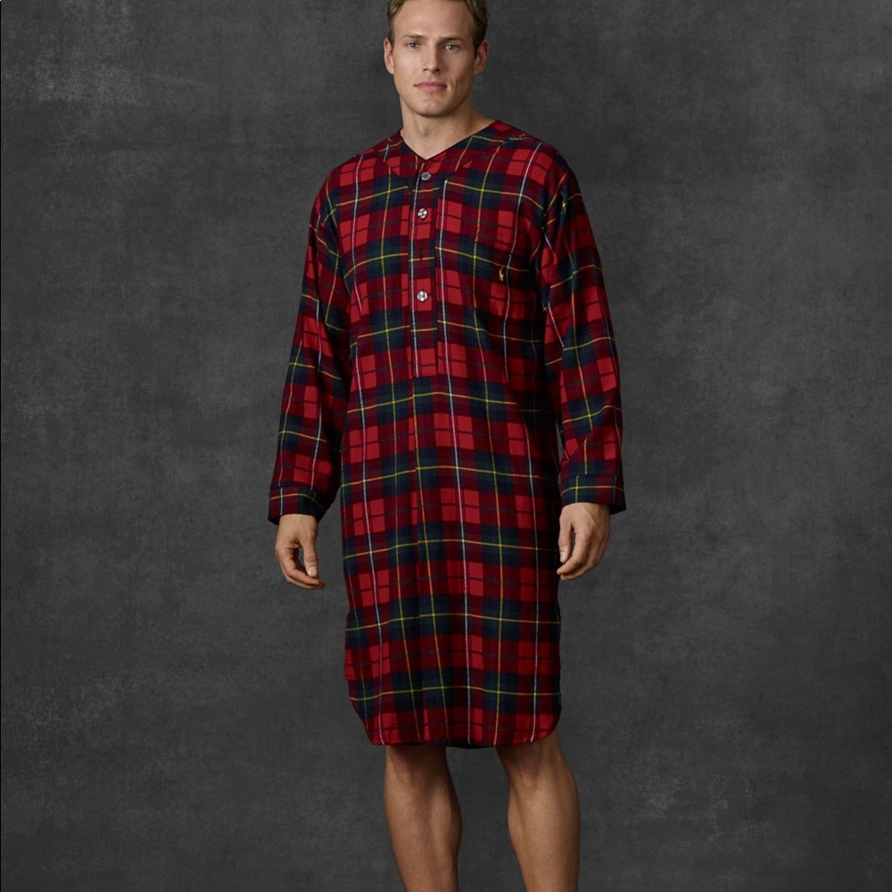 Polo Ralph Lauren Portuguese Flannel Nightshirt L